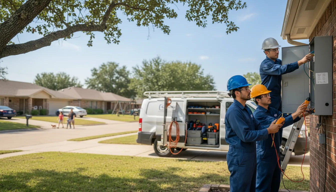 Certified electrician providing emergency electrical services in Utica, IL